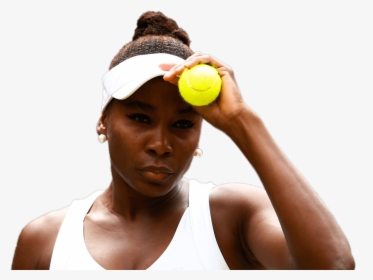 Venus Williams Focussing - Transparent Serena Williams Png, Png Download, Transparent PNG