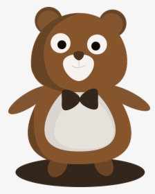 Little Bear, Cartoon, Cute - Çizgi Film Ayı Resmi, HD Png Download, Transparent PNG