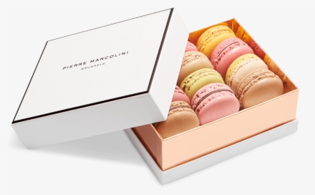 Box Of 12 Macarons - Pierre Marcolini Macarons, HD Png Download, Transparent PNG