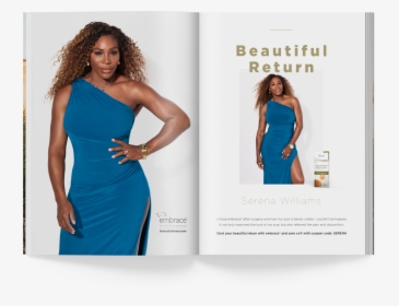 Magazine Mockup Glamour - Cocktail Dress, HD Png Download, Transparent PNG