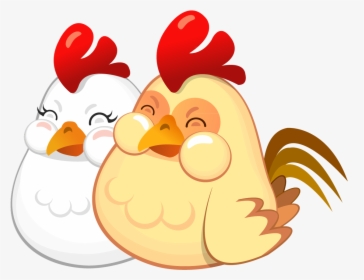 Hen Cute Cartoon , Png Download - Png Cartoon Hen, Transparent Png, Transparent PNG