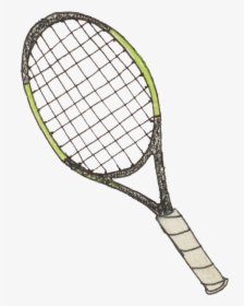 Cartoon Tennis Racquet Png, Transparent Png, Transparent PNG