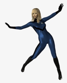 Hd Invisible Cat Girl - Marvel Invisible Woman Render, HD Png Download, Transparent PNG