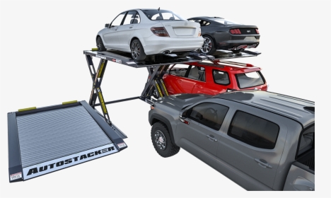 Commercial Parking Lift Systems - Car Over Car Parking, HD Png Download, Transparent PNG