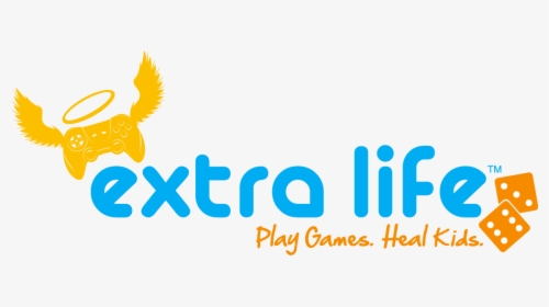Extra Life Logo Blue - Extra Life Donate Button, HD Png Download, Transparent PNG