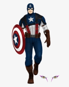 Captain America Png - Captain America Dress Up Costume, Transparent Png, Transparent PNG