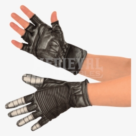 Civil War Soldier Png -adult Civil War Winter Soldier - Captain America Gloves Wool, Transparent Png, Transparent PNG