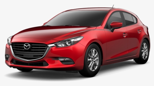 Mazda Certified Pre-owned Parked - 2018 Red Mazda 3, HD Png Download, Transparent PNG