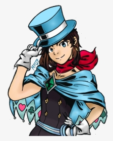 Trucy Wright Ace Attorney - Trucy Ace Attorney, HD Png Download, Transparent PNG