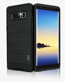 Samsung Galaxy Note 8 Mm Slim Dura Metal Finish Black - Iphone, HD Png Download, Transparent PNG