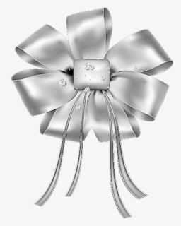 Mq Bows Diamonds Sticker - White Bow Ribbon Transparent Background, HD Png Download, Transparent PNG