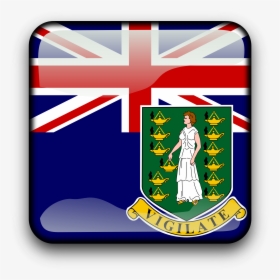 British Virgin Islands Coat Of Arms Baby Blanket - Bandera Islas Turcas Y Caicos, HD Png Download, Transparent PNG