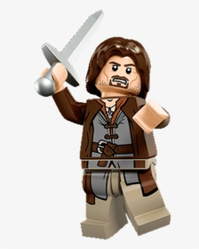 Lego Lord Of The Rings Aragorn Transparent, HD Png Download, Transparent PNG