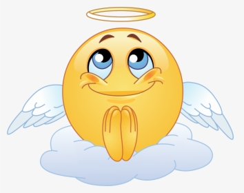 Angel Emoji 19 Decal - Angel Emoji, HD Png Download, Transparent PNG