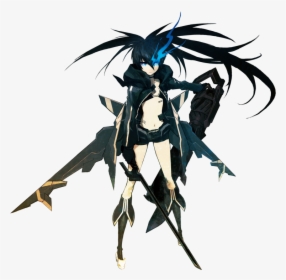 Black Rock Shooter The Game Characters, HD Png Download, Transparent PNG
