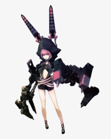 Black Rock Shooter Wiki - Black Rock Shooter The Game Xnfe, HD Png Download, Transparent PNG