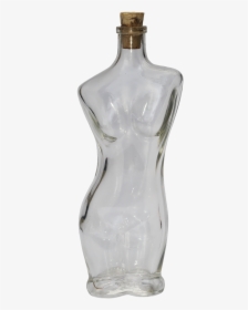 Glass Bottle Woman Torso Free Photo - Female Torso Bottle, HD Png Download, Transparent PNG