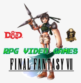 Final Fantasy 7 Yuffie Kisaragi Dnd 5e - Yuffie Final Fantasy 7, HD Png Download, Transparent PNG