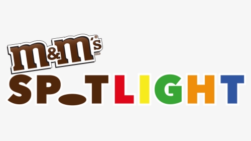 M Amp M 039 S Spotlight Logo Cmyk Up - M&m Spotlight, HD Png Download, Transparent PNG