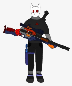I Always Wanted To Draw Giegue/giygas In A Mag Form - Assault Rifle, HD Png Download, Transparent PNG