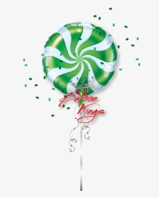 Candy Swirl Green - Candy Balloons Png, Transparent Png, Transparent PNG