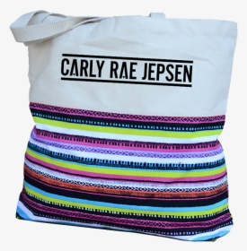 Rainbow Striped Tote Bag - Carly Rae Jepsen Bag, HD Png Download, Transparent PNG