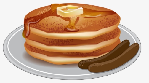 Collection Of And - Pancake And Sausage Clipart, HD Png Download, Transparent PNG