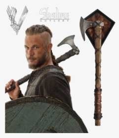 Vikings Prop Replica Axe Of Ragnar Lothbrok - Vikings Ragnar Real Life, HD Png Download, Transparent PNG