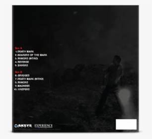 Death Mark - Back - Monochrome, HD Png Download, Transparent PNG