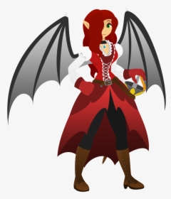 Female Clipart Vampire - Little Vampire 2017 Oc, HD Png Download, Transparent PNG