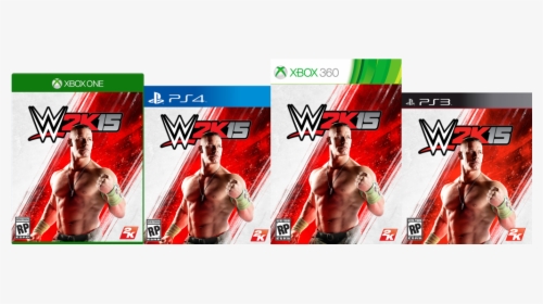 Wwe2k15-covers - Cover Wwe 2k15 Ps4, HD Png Download, Transparent PNG