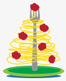Christmas Spaghetti And Meatballs, HD Png Download, Transparent PNG