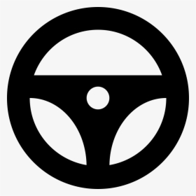 Car Steering Wheel - Car Steering Wheel Icon, HD Png Download, Transparent PNG