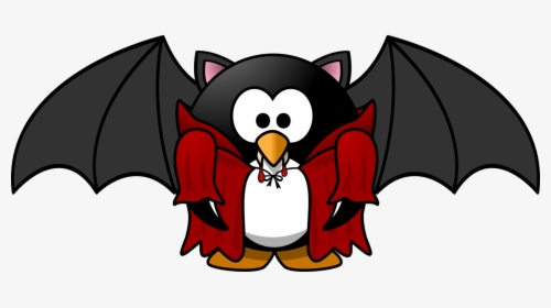 Vampire Penguin Clip Art, HD Png Download, Transparent PNG