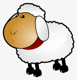 Sheep, Rotate 5 Clip Art - Sheep Clip Art, HD Png Download, Transparent PNG