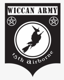 Wiccan Army Patch - Emblem, HD Png Download, Transparent PNG