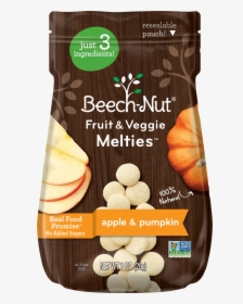 Apple & Pumpkin Fruit & Veggie Melties - Beechnut Melties, HD Png Download, Transparent PNG