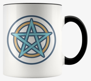 Pentagram Pentacle Wiccan Spiritual Symbol 11oz - Cute Sea Star Drawing, HD Png Download, Transparent PNG