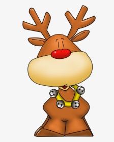 Reindeer Nose Png - Transparent Rudolph Clip Art, Png Download, Transparent PNG