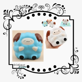 Patpatzoo Baby Sheep Sheep Rainbow Squishy - Puni Maru Melon Bun Squishy, HD Png Download, Transparent PNG