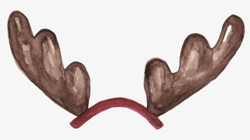 Rudolph Antlers - Illustration, HD Png Download, Transparent PNG