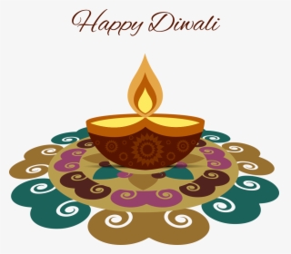 Deepavali Lamp Png - Happy Diwali Hd Images 2018, Transparent Png, Transparent PNG