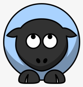 Fat Cartoon Sheep, HD Png Download, Transparent PNG