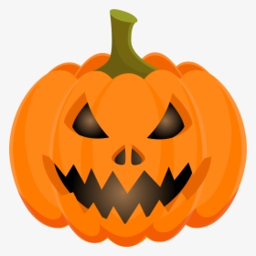 Calabaza - Scary Jack O Lantern Clipart, HD Png Download, Transparent PNG