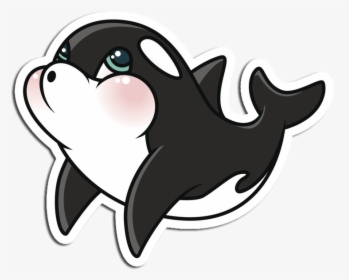 Killer Whale Clipart Arctic Animal - Cartoon Cute Orca Whale, HD Png Download, Transparent PNG