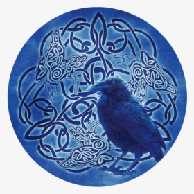 Celtic Raven Totem - Celtic Raven, HD Png Download, Transparent PNG