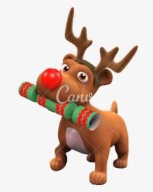 Reindeer Antlers Png Clip Free Download - Reindeer, Transparent Png, Transparent PNG