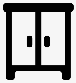 This Icon Is Square In Shape With Two Doors On Front - Table, HD Png Download, Transparent PNG