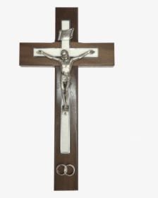 Wedding Crucifix For Marriage Made With Brown Wood - Crucifix, HD Png Download, Transparent PNG