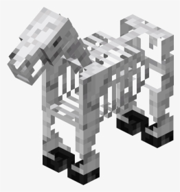 Minecraft Skeleton Horse Texture, HD Png Download, Transparent PNG